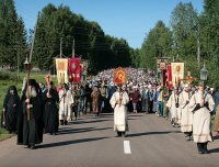 Участники Международного Крестного хода прибыли в Моршанск Участники Международного Крестного хода прибыли в Моршанск