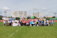 В Тамбовском районе открыли мультистадион В Тамбовском районе открыли мультистадион