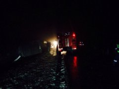В Тамбовской области после столкновения с грузовиком перевернулся автобус с пассажирами