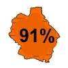 На выборах в Тамбовской области единороссы получили 91% голосов