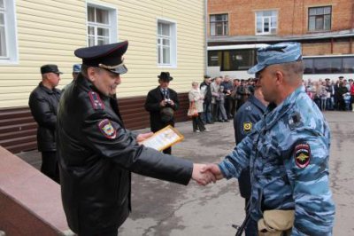 Тамбовские полицейские вернулись из Чечни без потерь