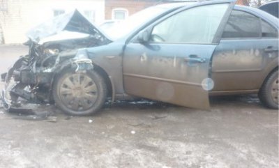 Под Новый год в Мичуринске произошла серьезная автоавария