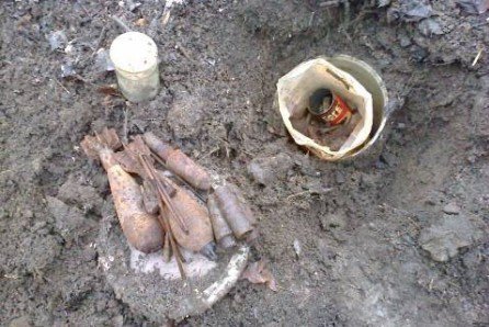 В Белгородской области уничтожили боеприпасы