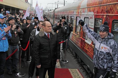 Пенза приняла Олимпийскую эстафету Сочи-2014
