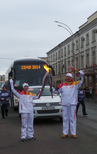 Тамбов встретил Эстафету Олимпийского огня «Сочи 2014» вместе с Coca-Cola Тамбов встретил Эстафету Олимпийского огня «Сочи 2014» вместе с Coca-Cola