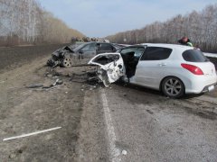 В Тамбовской области столкнулись три автомобиля