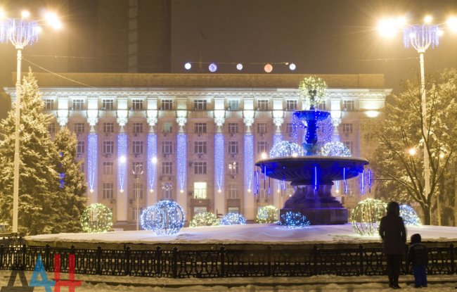 Новогодний Донецк