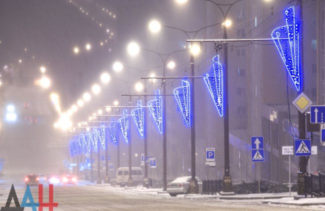 Новогодний Донецк
