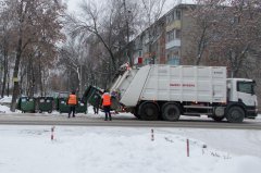 За новогодние каникулы вывезено почти 6,5 тысяч тонн мусора