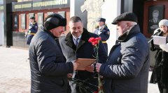 В Мичуринске прошли мероприятия, посвященные 32-й годовщине вывода Советских войск из Афганистана