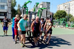 Уличный фитнес-парк на Набережной в Тамбове станет самым большим в России