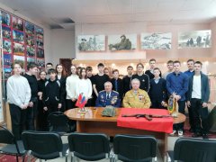 В Мичуринске состоялась встреча ветеранов войны в Афганистане со школьниками