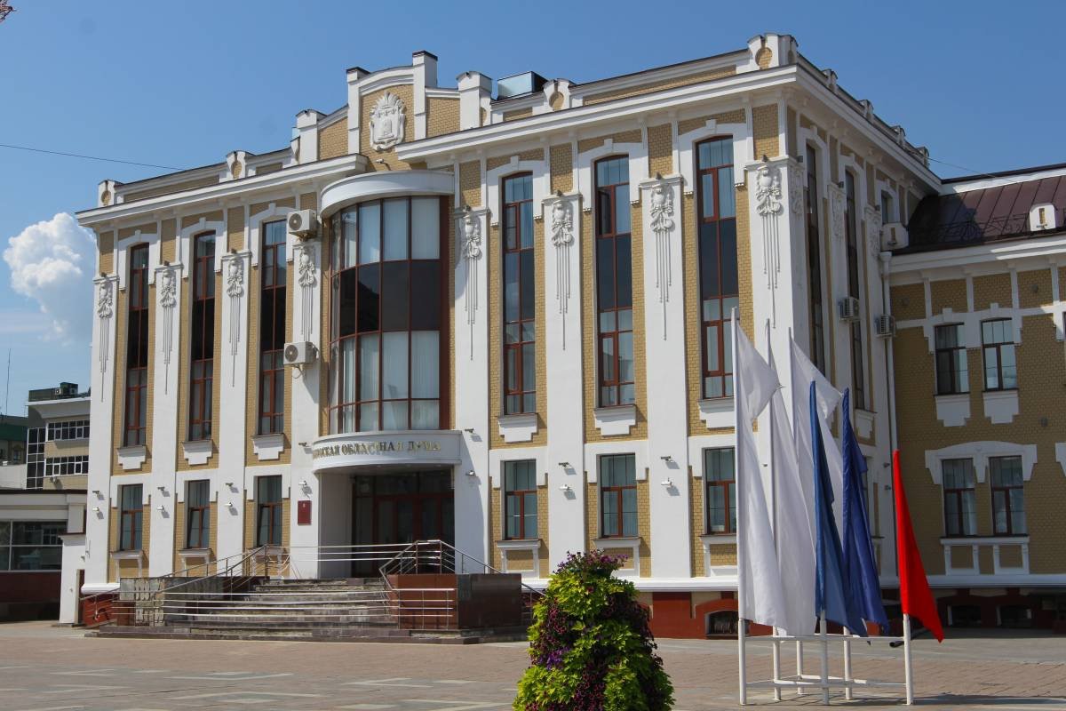 Город тамбов 2023 года. Областная Дума Тамбов